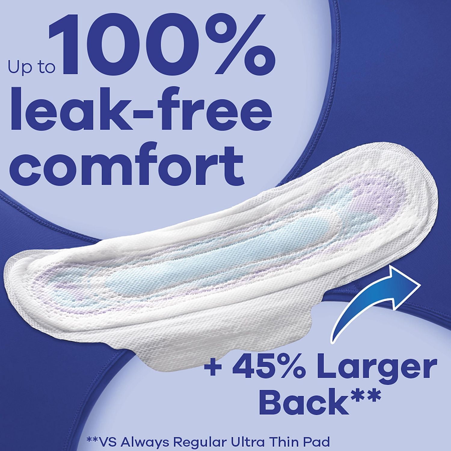 Always Serviettes de Nuit Ultra Minces avec Ailes Flexi, Taille 4, Nuit, Non Parfumées