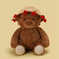 thumbnail image 1 of Rose Teddy Bear Plush Toy With Realistic Red Rose Keepsake Gift In Box, 1 of 6