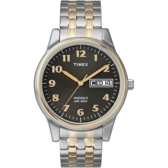 Montre Timex® Bracelet Extensible Bicolore pour Homme