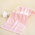 thumbnail image 1 of Matoen Towel Thickened Soft Absorbent Plain Color Household Wash Face Gift Towel, 1 of 7