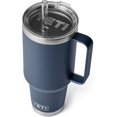thumbnail image 1 of YETI Rambler Tasse en Paille 42 oz, Isolée sous Vide, Acier Inoxydable, Bleu Marine, 1 of 6