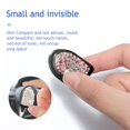 thumbnail image 2 of Diamond Car Hook Car Back Seat Hidden Hook Mini Car Hook Car Interior Accessories, 2 of 9
