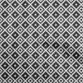 thumbnail image 1 of oneOone Rayon White Fabric Geometric Craft Projects Decor Fabric Printed By The Yard 56 Inch Wide, 1 of 4