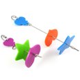 thumbnail image 4 of Bird Food Holder Bird Vegetable Skewer Parrot Feeder Stick with Divider, 4 of 6