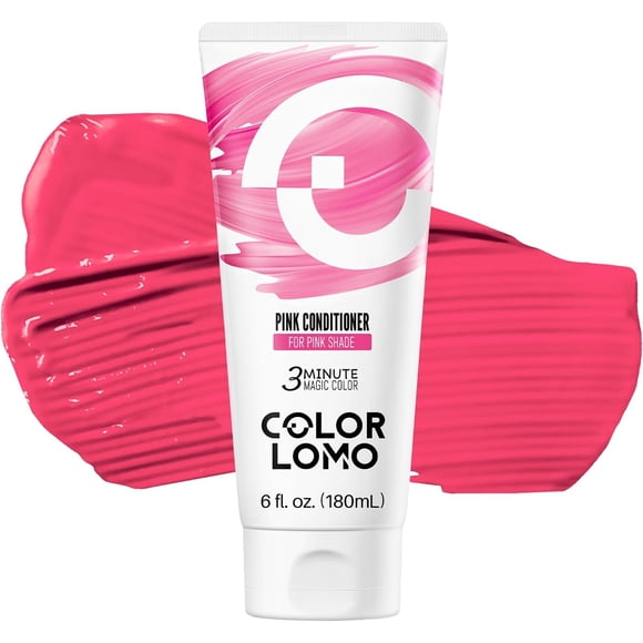 COLORLOMO Semi Permanent Hair Color - 6 oz Color Depositing Conditioner with Shea Butter & Almond Oil - Color Conditioner 6oz