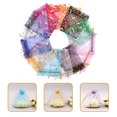 thumbnail image 4 of 100 Pcs Sacs Cadeaux en Organza Transparent pour Mariage avec Cordon de Serrage, 4 of 8
