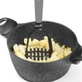 thumbnail image 4 of Starfrit Gourmet STEEL Potato Masher with Stainless Steel Handle, Heat-Resistant Nylon Head, Integrated Scraper, Durable Design Safe for Non-Stick Cookware, Dishwasher Safe, 4 of 5