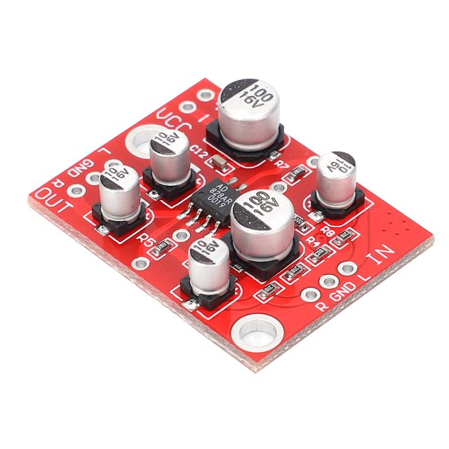 Sonew Amplifiée Carte Module AD828 Audio Op-Amp Préampli Composants Électroniques DC5-15V