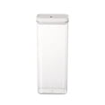 thumbnail image 1 of Bigersell Food Storage Container with Lids Airtight Plastic Canister for Cereal, Pasta, Flour & Sugar Kitchen Stackable Food Storage Buckets Kitchen Pantry Organizers and Storage White D, 1 of 2