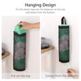 thumbnail image 2 of 2/1Pack Plastic Dispenser Bag Holder Polyester Grocery Bag Holder Foldable Breathable Washable Hanging Mesh Garbage Bag Organizer for Kitchen Plastic Bag Storage, 2 of 8