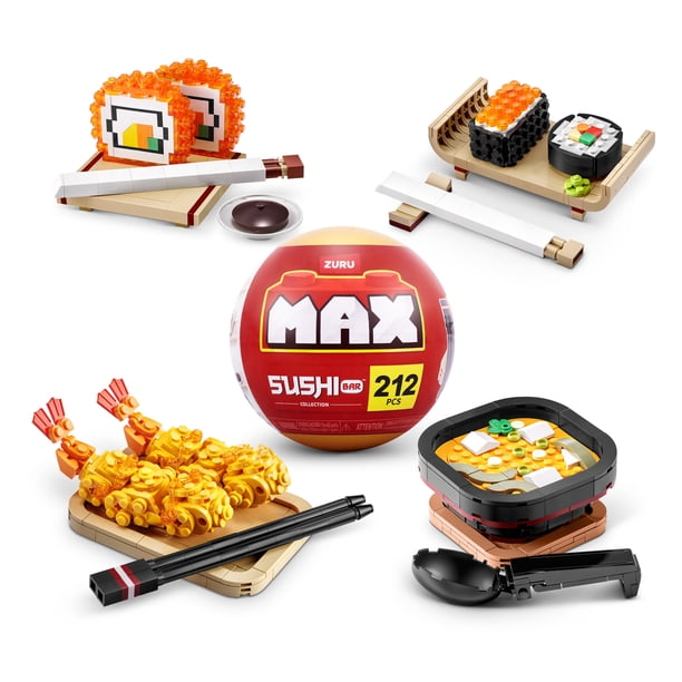 Max Build More Premium Building Bricks Sushi Collection (Miso Soup