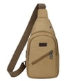 thumbnail image 1 of Bdday Gift Bags Strap Bag Crossbody Backpack with Usb Hole with Headphone Hole Strap Backpack Hiking Backpack Multipurpose Crossbody Chest Bag Small Makeup Bag, 1 of 8