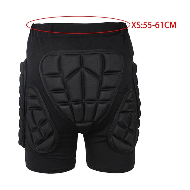 Protection de Coccyx de Ski Patinage Pantalon Protecteur Respirant Rouleau EVA pour Ski TP