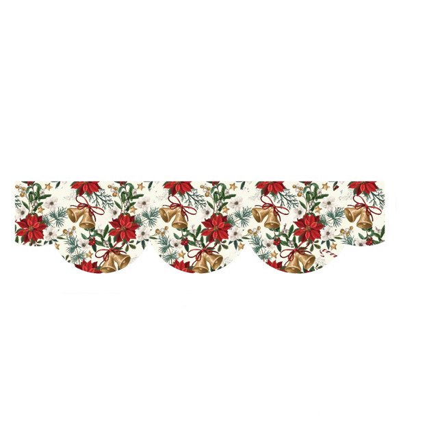 Décorations de Noël pour la Maison Hiver Sangle de Cheminée de Noël Fond en Tissu Foulard de Cheminée Décorée des Fêtes Décorations de Noël pour Arbre
