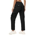 thumbnail image 1 of iHPH7 Joggers pour Femmes Pantalons d'Extérieur Femmes Pantalons à Séchage Rapide Femmes Pantalons Pantalons pour Femmes Pantalons Taille Haute pour Femmes Pantalons Cargo pour Femmes Pantalons de Randonnée Femmes Noir TG, 1 of 7