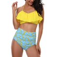 thumbnail image 2 of Girls Swimsuit High Waisted Two Pieces Bikini Set Swimwear Bathing Suits, 2 of 6