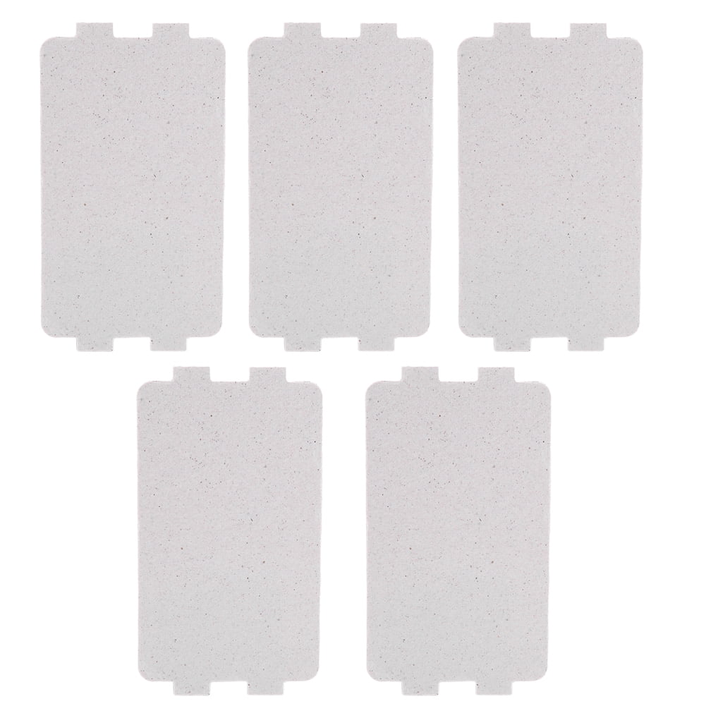 Microwave Oven Mica Plate, 5Pcs Long Service Life Microwave Oven Mica Sheet Plaque Mica Microwave Parts Mica Sheet Microwave  For Restaurant