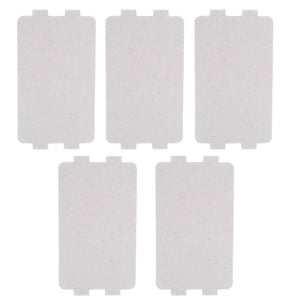 Microwave Oven Mica Plate, 5Pcs Long Service Life Microwave Oven Mica Sheet Plaque Mica Microwave Parts Mica Sheet Microwave  For Restaurant