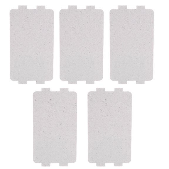 Microwave Oven Mica Plate, 5Pcs Long Service Life Microwave Oven Mica Sheet Plaque Mica Microwave Parts Mica Sheet Microwave  For Restaurant