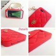 thumbnail image 4 of Wallet Case Compatible with iPhone, Pretty Luxury Bag Design, Purse Flip Card Pouch Cover Soft Silicone Case with Hand Holder Long Shoulder Strap(Red,iPhone XS max), 4 of 7