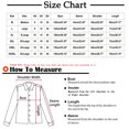 thumbnail image 2 of Yuyuzo Hoodies Puffer Jackets for Women Long Sleeve Stand Collar Drawstring Button Zipper Coats with Pockets, 2 of 5