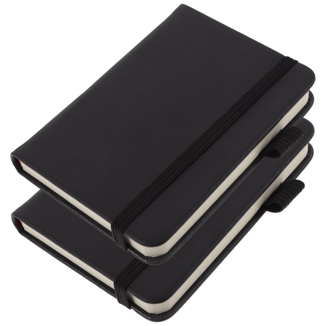SHISUYAN 2 Pcs Bloc-Notes de Poche Étudiants Carnet d'Écriture Portable Bloc-Notes Étudiants Bureau Conférence Bloc-Notes
