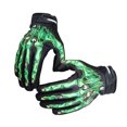 thumbnail image 1 of Becaristey Autumn Winter Gloves For Motorcycle Cycling Waterproof And Durable Shockproof Skeleton Riding Gloves green L 1Set, 1 of 6