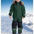 thumbnail image 1 of LSLJS Enfants Filles Garçons Combinaisons de Neige Colorées une-Pièce Combinaisons de Ski Vestes Combinaisons d'Hiver, Combinaisons de Neige pour Bébés Garçons, 1 of 7