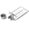 thumbnail image 4 of YLSHRF Faucet Organizer,Sink Hanging Storage Rack Stainless Steel Faucet Clip Drain Shelf Dish Cloth Organizer,Faucet Sponge Holder, 4 of 8