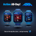 thumbnail image 3 of Mega Man™: My Play Watch Digital Gaming Watch – Built from Mega Man™ 2, Classic & Arcade Modes, Non-Connected, Fitness Tracking, Includes 2 Bands, 3 of 10