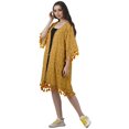 thumbnail image 4 of Moomaya Vêtements de Plage Imprimés pour Femmes Boléro à Franges Cache-Maillot Cardigan, 4 of 6