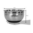 thumbnail image 1 of HomeRoots 400997 Sleek Stainless Steel Popcorn Serving Bowl, 1 of 1