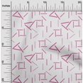 thumbnail image 1 of oneOone Silk Tabby Fabric Line Geometric Print Fabric BTY 42 Inch Wide, 1 of 4