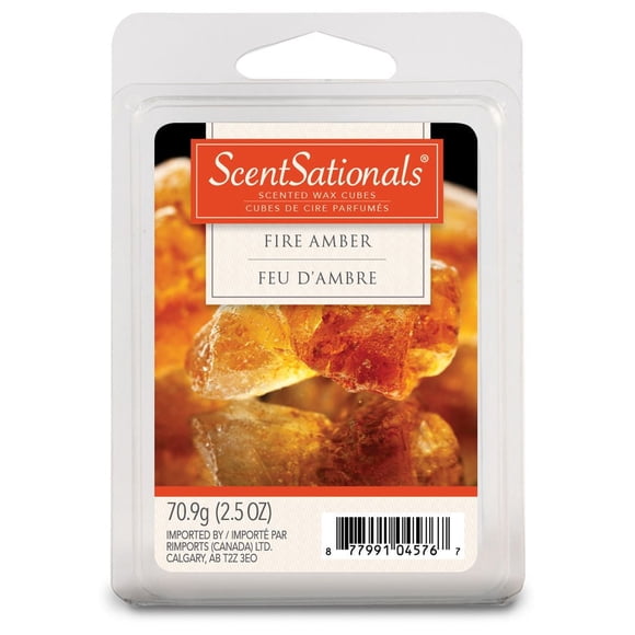ScentSationals Scented Wax Cubes - Fire Amber