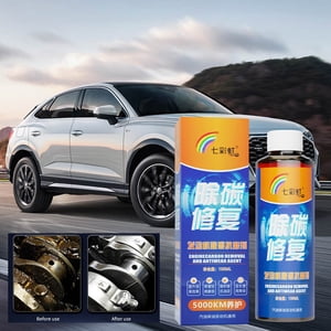 Dvkptbk Oils Additives Engine Carbon Removal Repair Agent Effective Engine Wear Agent Protector Engine Oil System Cleaner Carbon Removal and Repair Oil for Car 100ml Car Care & Cleaning