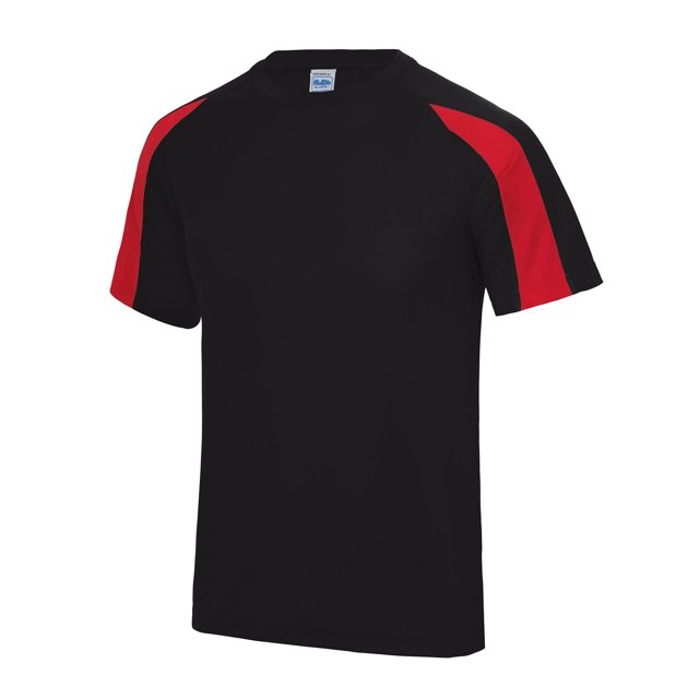 Just Cool T-Shirt de Sport Contrasté pour Hommes