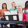 thumbnail image 2 of Support de Musique Compatible avec de Nombreux Modèles de Clavier de Musique, Support de Clavier Partitions avec 4 Pinces Musicales, 2 of 6