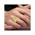 thumbnail image 3 of RYLOS  Rings Yellow Gold Plated Silver Lion Head Ring Rings For Men Men's Rings Silver Rings  Jewelry Size 13, 3 of 7