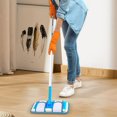 thumbnail image 4 of QUTETN 4Pcs Microfiber Mop Pads Compatible with Swiffer Sweeper Mops Reusable and Machine Washable Floor Pad Refills Mop Head Replacements for Multi Surface Wet & Dry Cleaning, 4 of 6