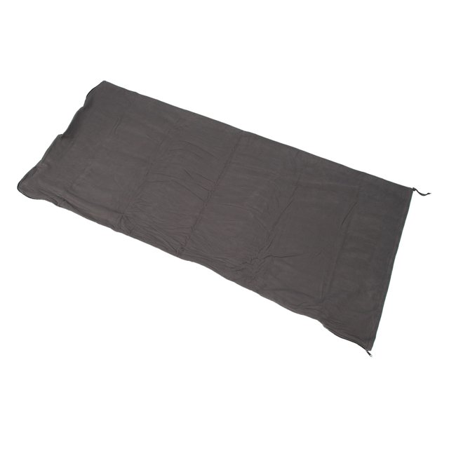 Fleece Sleeping Bag, Foldable Hygienic Sleeping Liner Portable Fleece Zippered Sleeping Bag Liners For Camping Traveling