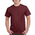 thumbnail image 1 of Gildan Men's Ultra Cotton Tee, Maroon, Medium, 1 of 1