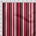 thumbnail image 3 of oneOone Silk Tabby Bright Red Fabric Stripes Sewing Craft Projects Fabric Prints By Yard 42 Inch Wide-BGL, 3 of 4