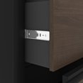 thumbnail image 4 of Bestar Connexion 31W 30” Lateral File Cabinet in antigua & black, 4 of 4