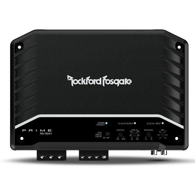 Rockford Fosgate R2-750X1 Prime Amplificateur de Caisson de Basses Mono de 750 Watts
