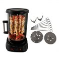 thumbnail image 3 of NutriChef PKRTVG34 Kitchen Countertop Rotisserie Toaster Oven Cooker (2 Pack), 3 of 6