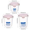 thumbnail image 3 of Hinati Sales Today Deals Sales Food Storage Containers Combination Kitchen Storage Box Freezer Organizer Stackable Storage Bins for Cabinets, Countertop, Drawers, Under Sink, 3 of 9