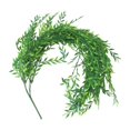thumbnail image 2 of Christmas Garland for Tree,Artificial Garland Greenery,Simulation Willows Leaf Rattan Plants Plastic Leaf Fake Flower Indoor Living Room Wall Hanging Ceiling Dangling Green Decorative Weeping Willows, 2 of 6