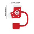thumbnail image 1 of Mug Straw Cap Fitted 10Mm Straw Stopper Cover Cap Stopper Accessory Straw Covers Cap, 1 of 5