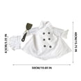 thumbnail image 3 of Easter Bunny Costume for Standard Garden Goose Statue 23 Inch Spring and Holiday Decoration, 3 of 7