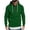 Green#hoodie jackets for men, variant on LMKIHUSA Mens Quarter Zip Hoodie Long Sleeve Solid Color Sweatshirts Casual Loose Drawstring Comfy Pullovers with Pockets Red,L